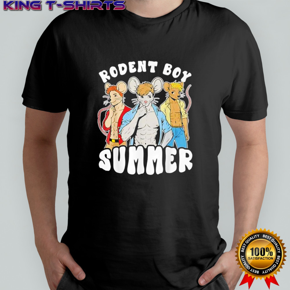 Rodent boy summer mouse men shirt