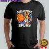 San Antonio Spurs mascot logo shirt