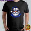 Santa Claus big face Los Angeles Dodgers MLB Baseball Christmas 2025 shirt