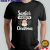 Santa Favorite Christmas head shirt