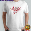 Santa hat riding a bicycle Christmas Things shirt