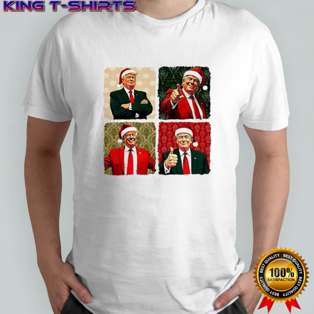 Santa Trump meme Christmas shirt