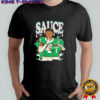 Sauce Gardner Cartoon New York Football graphic shirt