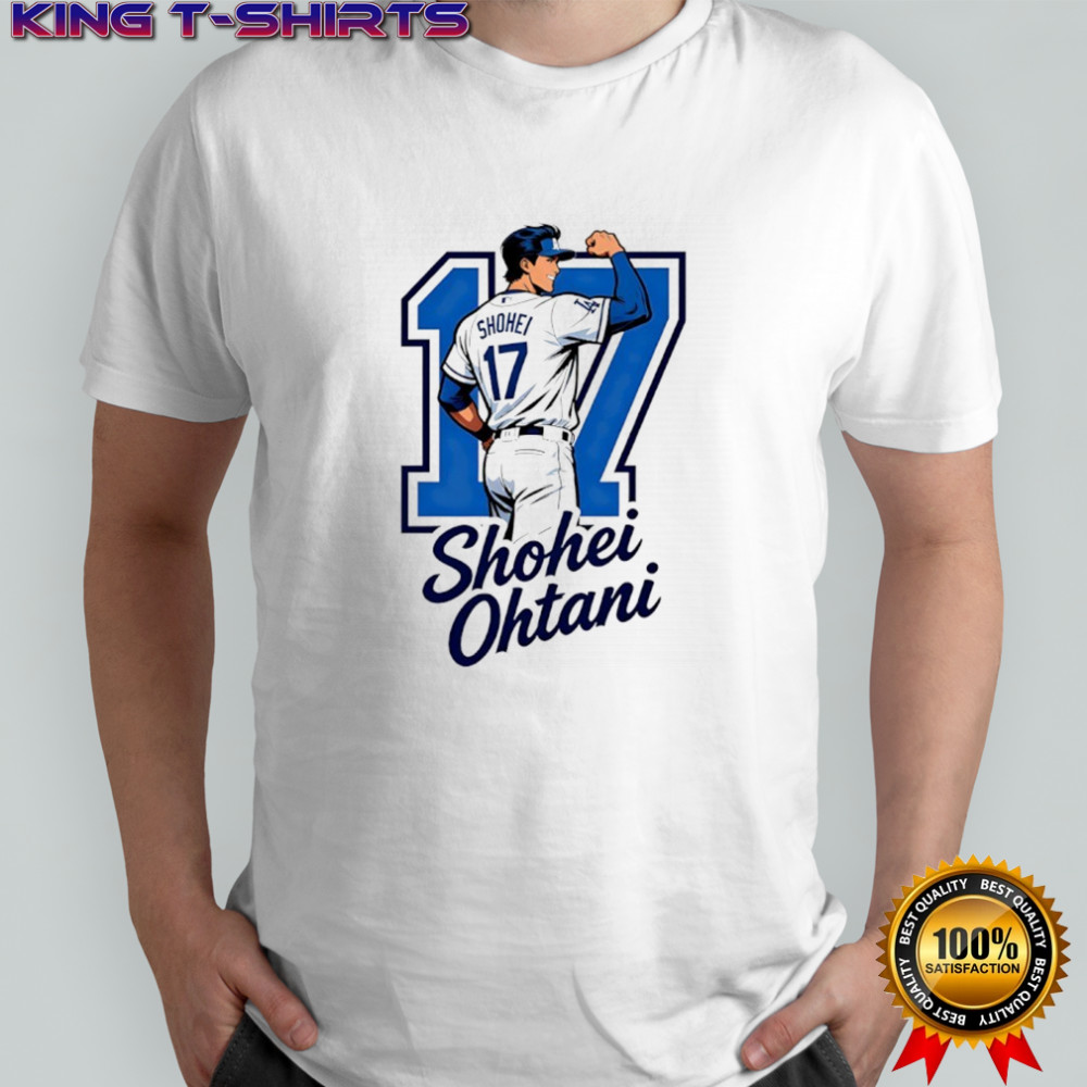 Shohei Ohtani 17 Los Angeles Dodgers baseball shirt