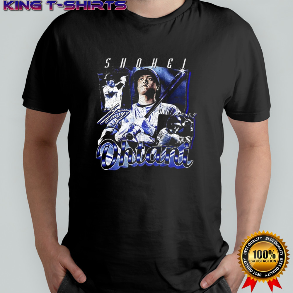 Shohei Ohtani Los Angeles Dodgers Baseball signature graphic shirt