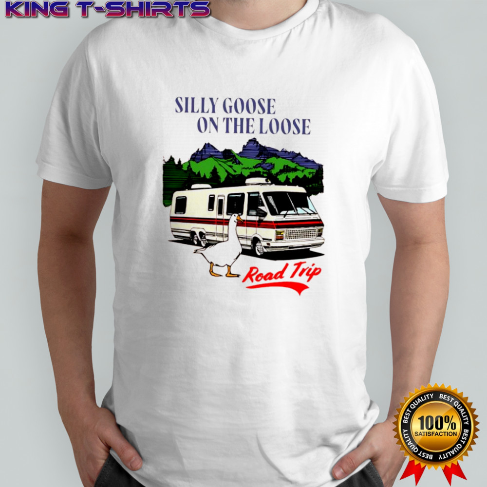 Silly Goose on the Loose Road Trip graphic shirt