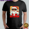 Six Seven Meme Christmas Cool Santa shirt