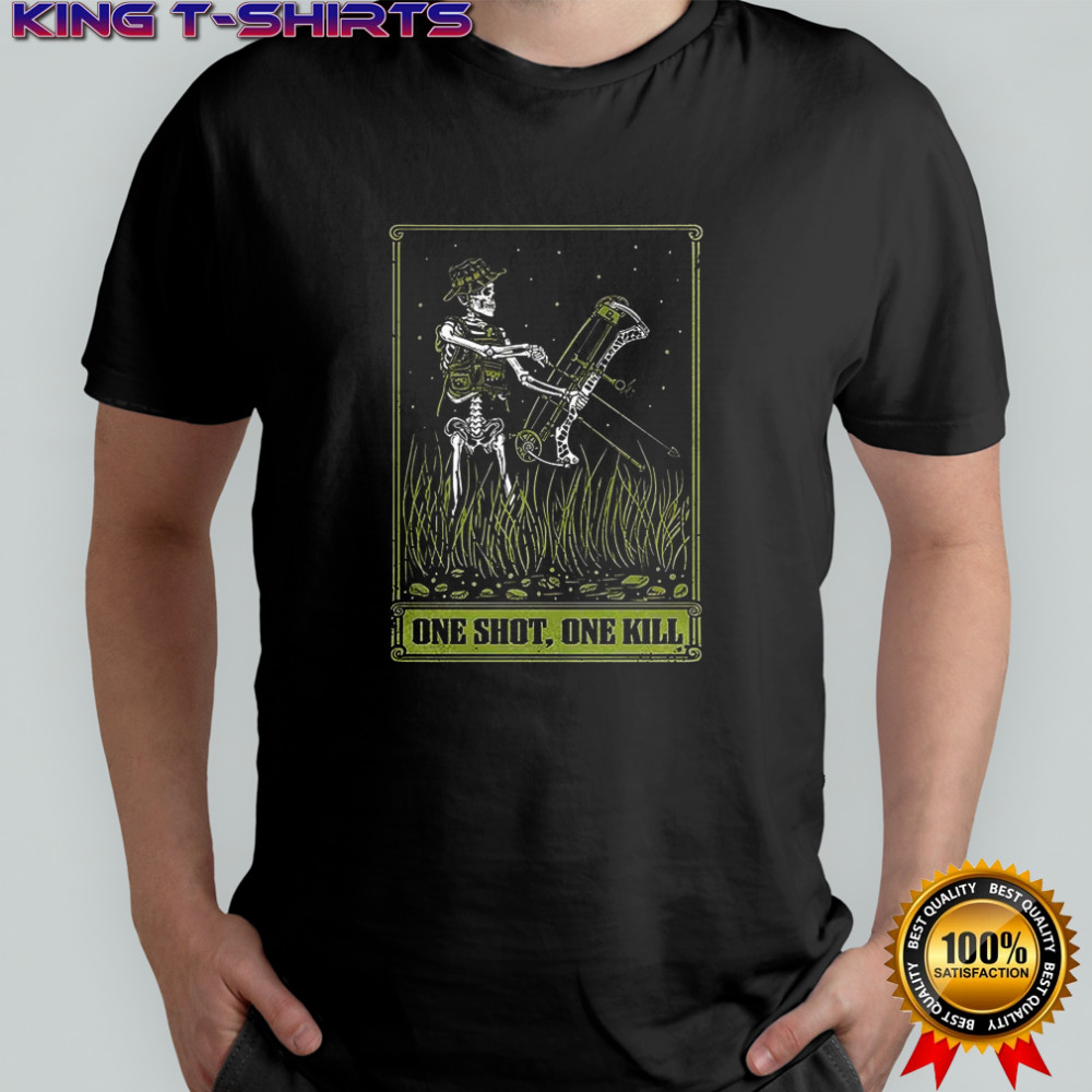 Skeleton archer One shot one kill shirt