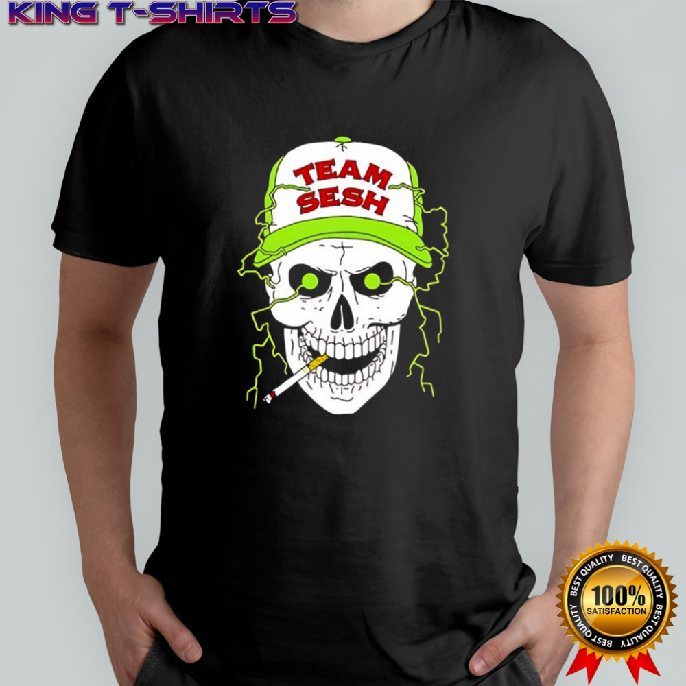 Skull smoking Bone Tour North America 2025 shirt