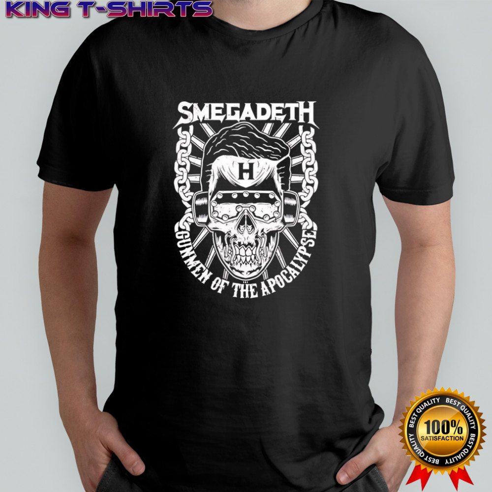 Smegadeth Gunmen Of The Apocalypse band names shirt