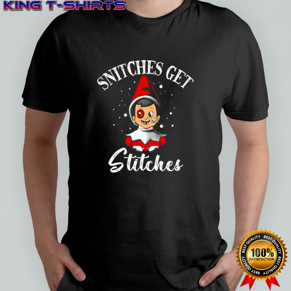 Snitches Get Stitches Christmas shirt