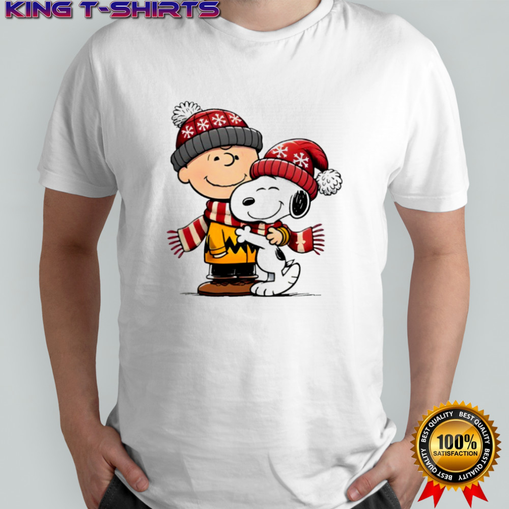 Snoopy And Charlie Brown Hug Christmas Season shirt