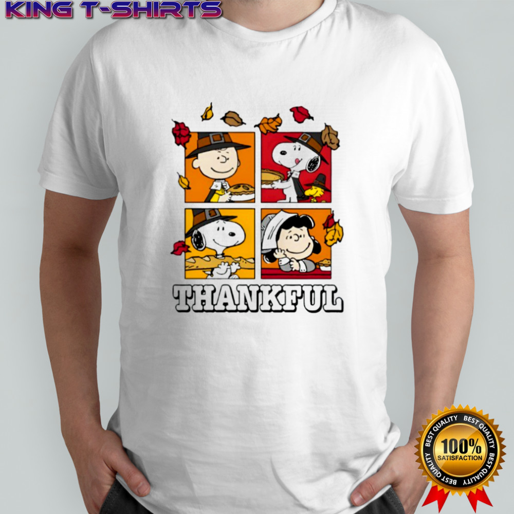 Snoopy and Family Thankful shirt