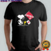 Snoopy and Woodstock x Indiana HoosiersGameday go Big Red shirt