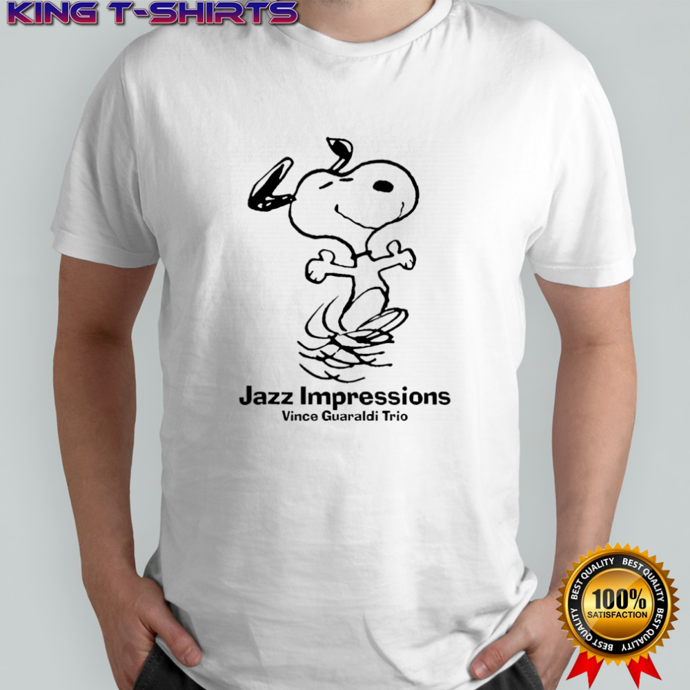 Snoopy Jazz Impression vince guaraldi shirt