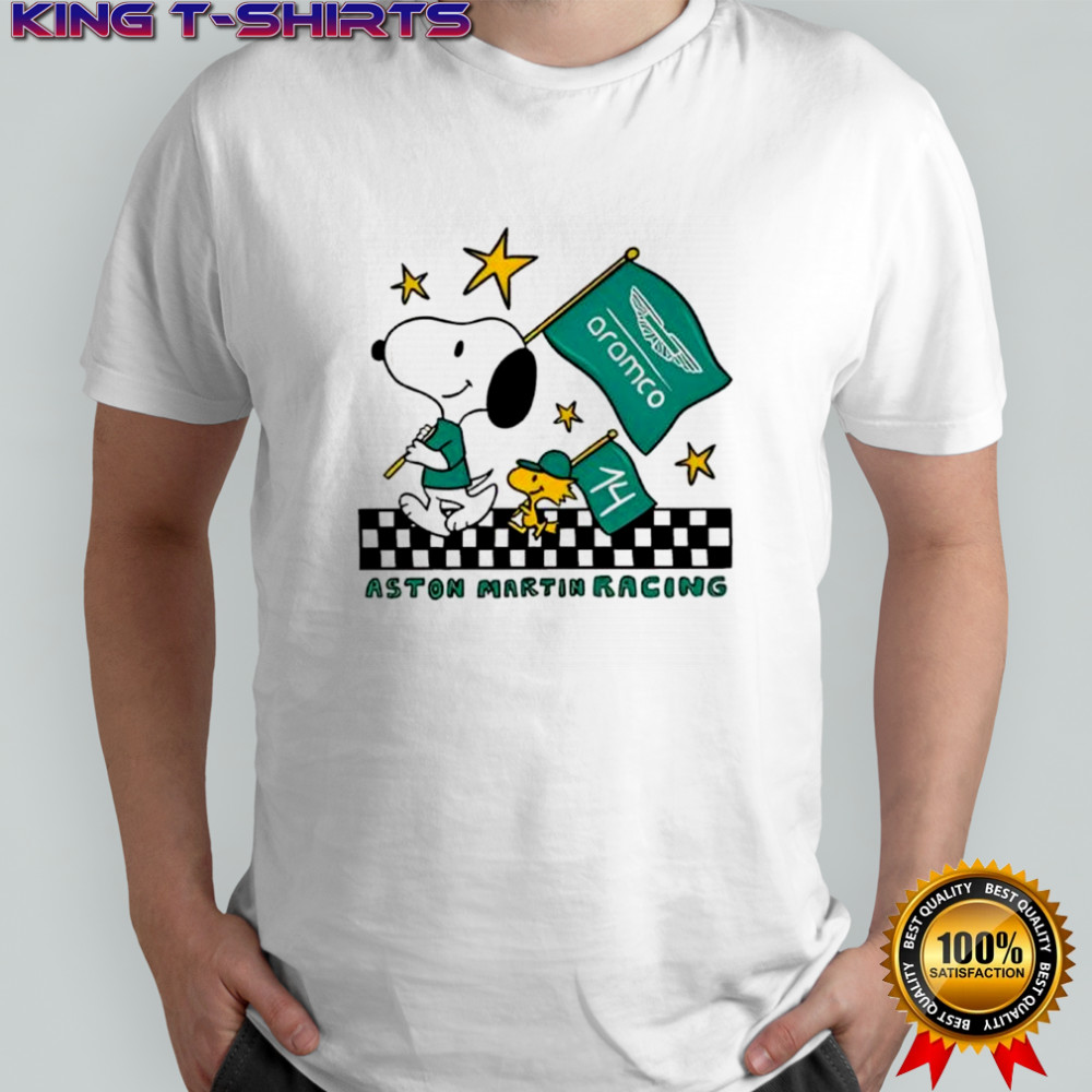 Snoopys Aston Martin Racing Formula shirt