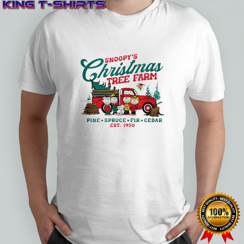 Snoopy’s Christmas Tree Farm – Est 1950 shirt