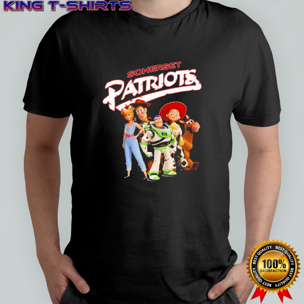 Somerset Patriots Toy Story Friends Adult Characters shirt
