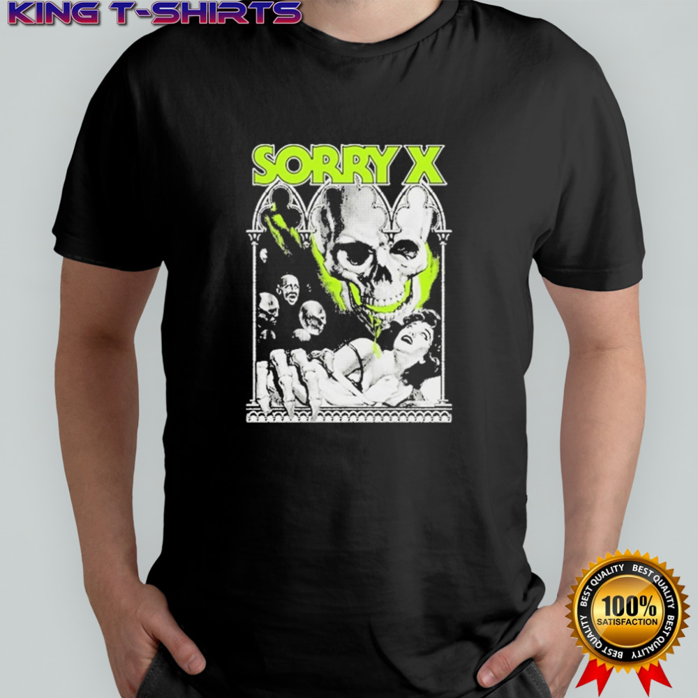 Sorry X Skull T-shirt