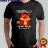 Squirrel if swearing burned calories i’d be a skinny bitch by now shirt
