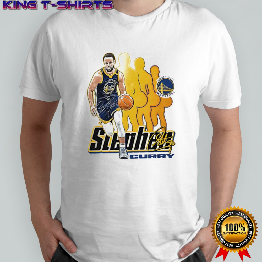 Steph Curry Golden State Warriors Signature 30 Retro Vibe Graphic shirt