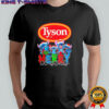 Stitch Merry Christmas x Tyson Foods Inc. logo shirt