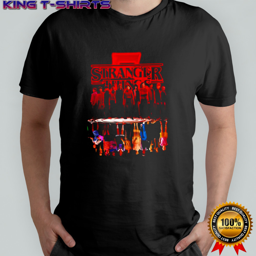 Stranger Things Upside Down poster shirt