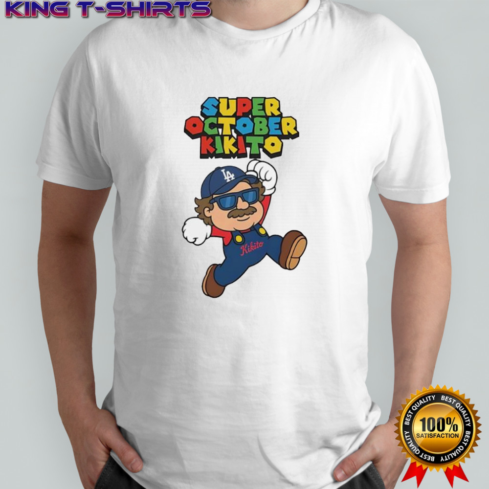 Super October Kikito Mario LA graphic shirt