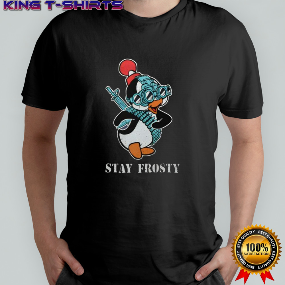 Tactical Penguin stay frosty shirt