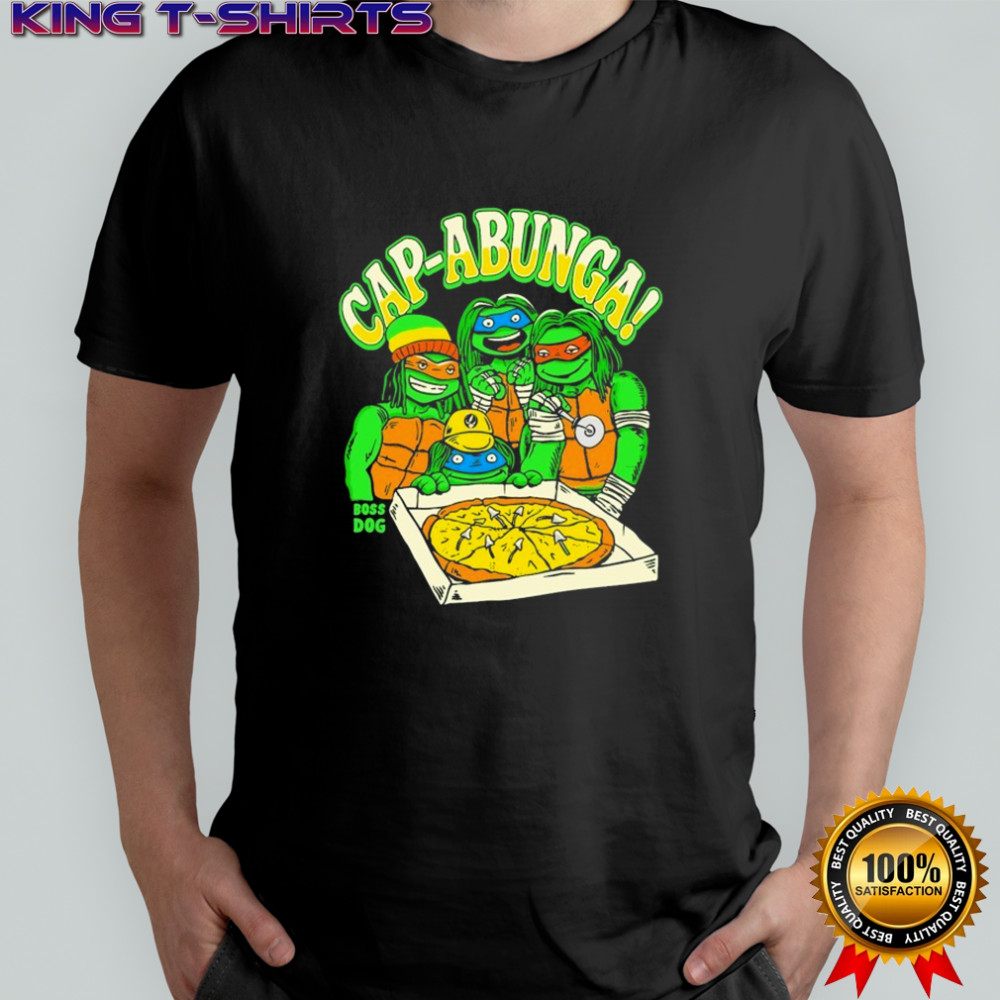 Teenage Mutant Ninja Turtles Cap Abunga! Pizza T-shirt
