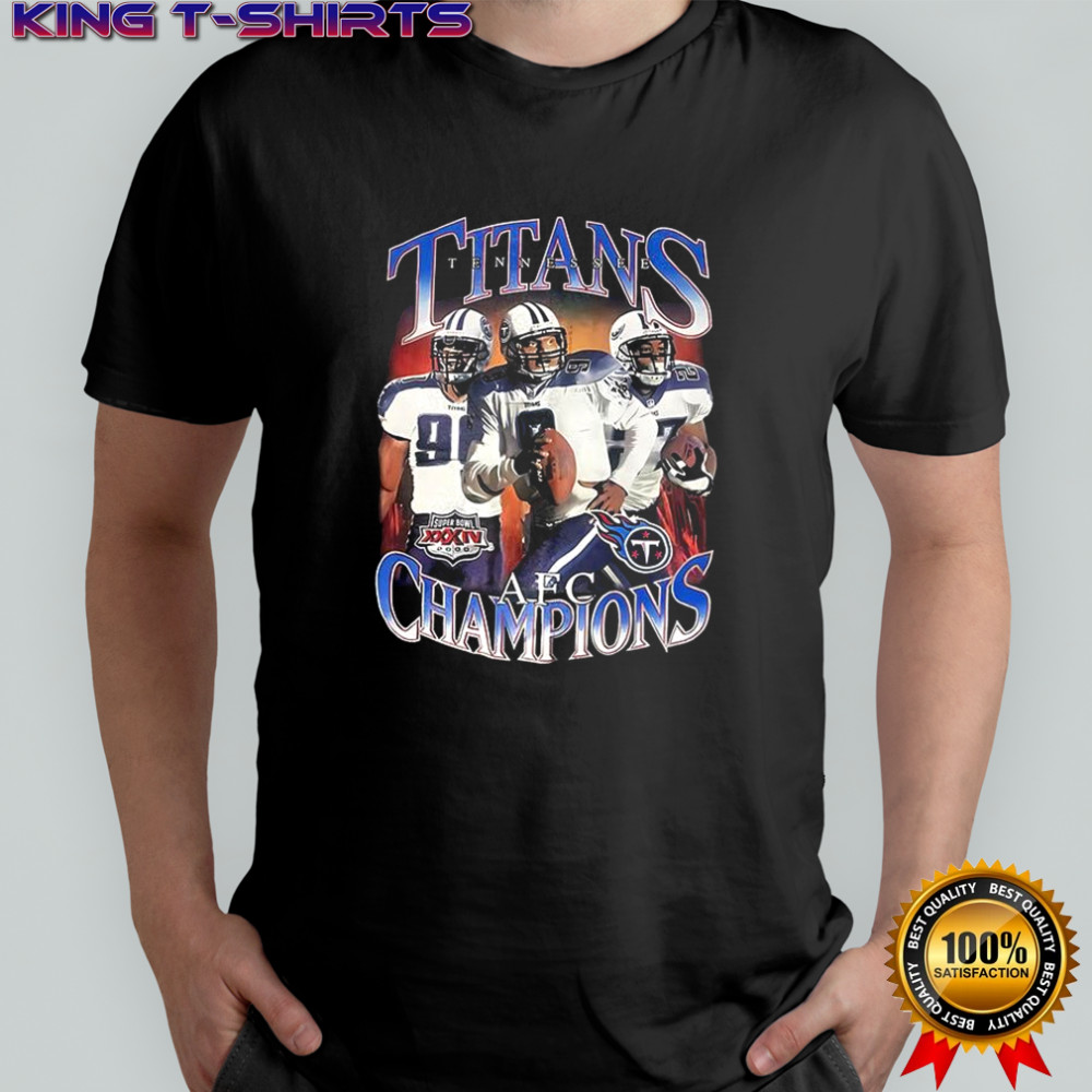 Tennessee Titans AFC Champions vintage shirt