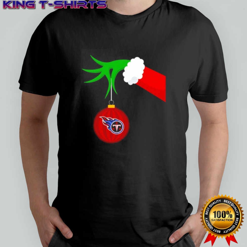 Tennessee Titans “grinch Hand” Holiday Shirt