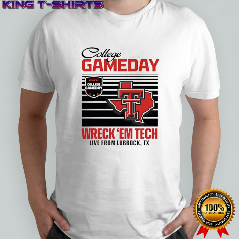 Texas Tech University ESPN College Gameday Wreck’Em Tech shirt