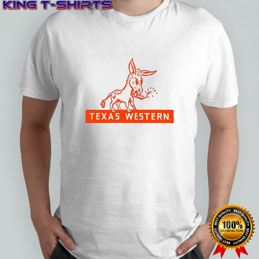 Texas Western Mascot shirt