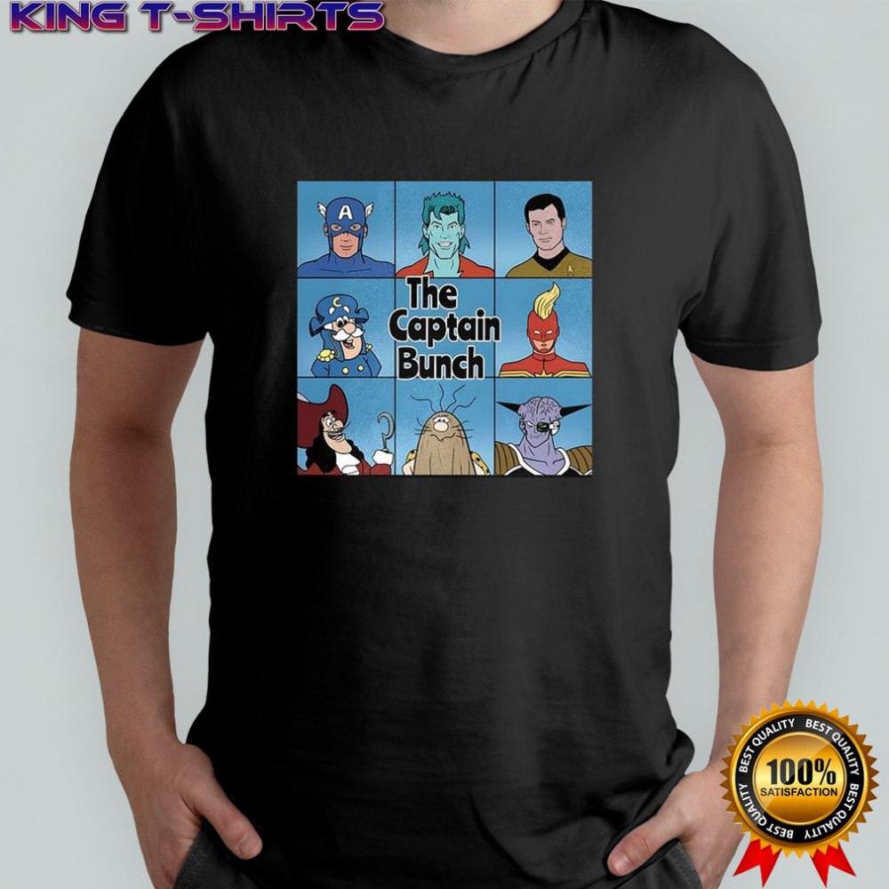 The Captain Bunch The Brady Bunch cartoon shirt