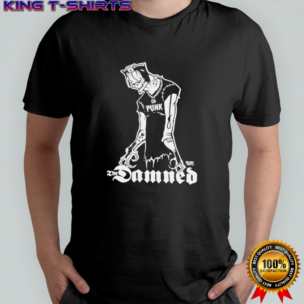 The Damned Black Tee Stage Worn shirt