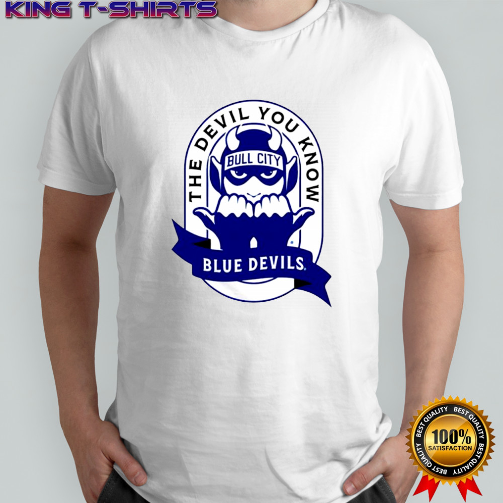 The Devil You Know Bull City mascot shirt