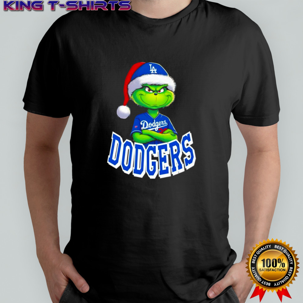 The Grinch Vs Los Angeles Dodgers Christmas shirt