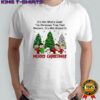The Peanuts It’s Not What’s Under The Christmas Tree That Matters It’s Who Around It Merry Christmas Shirt