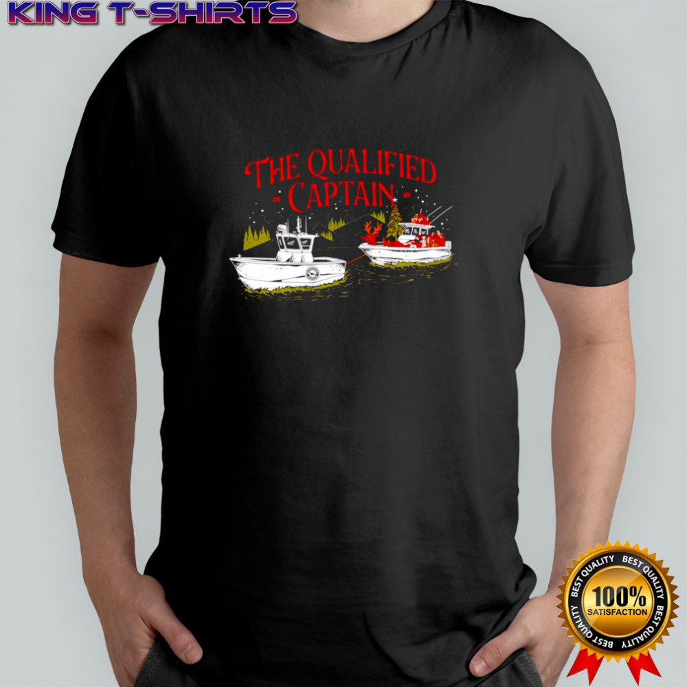 The Qualified Captain Santa Christmas 2025 shirt