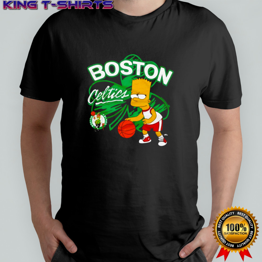 The Simpsons Bart x Boston Celtics shirt