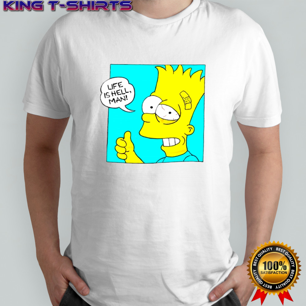 The Simpsons Life Is Hell Man shirt