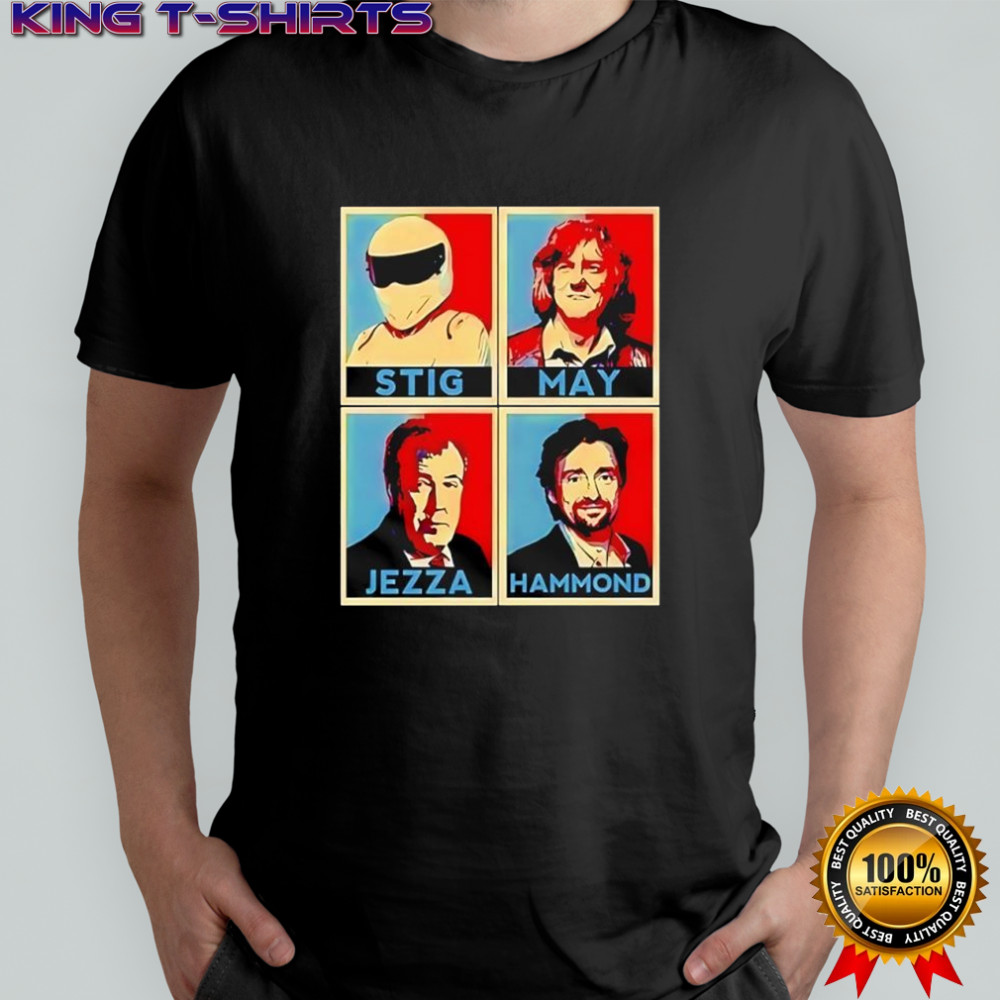 The Three Wisemen Stig May Jezza Hammond shirt