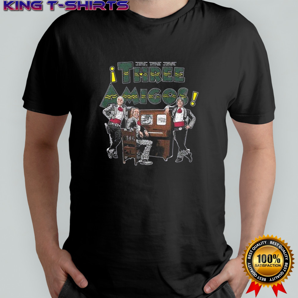 Three Amigos License Drive T-shirt