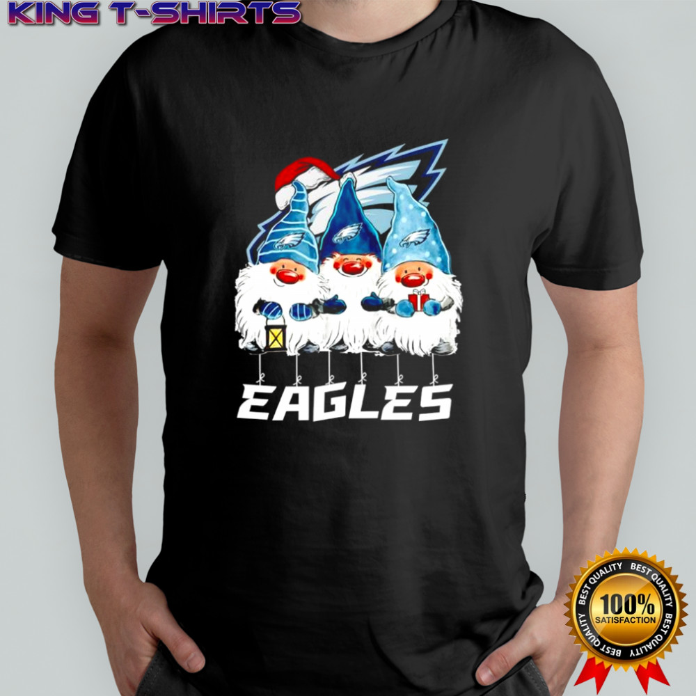 Three Gnomes Christmas Philadelphia Eagles shirt