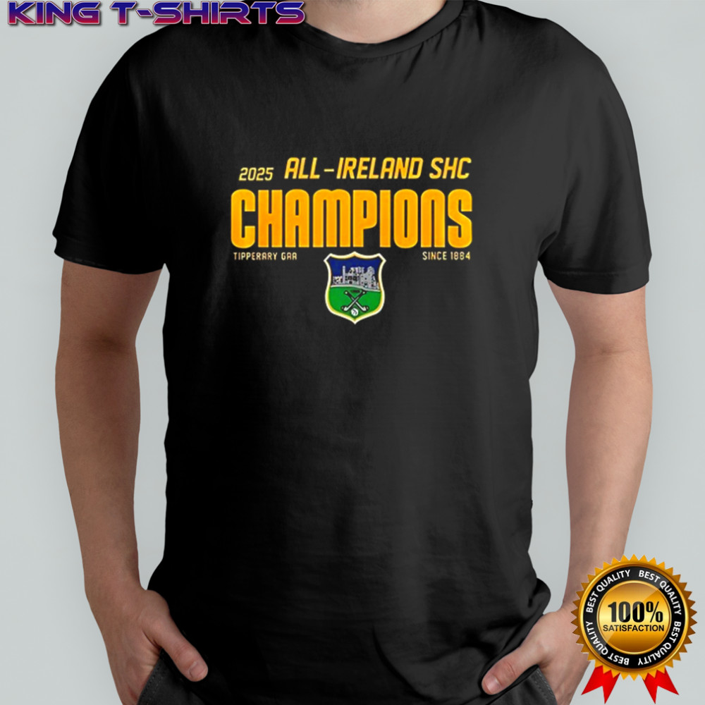 Tipperary GAA All Ireland Champions 2025 since 1884 roster shirt