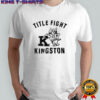 Title Fight Kingston mascot cat graphic shirt