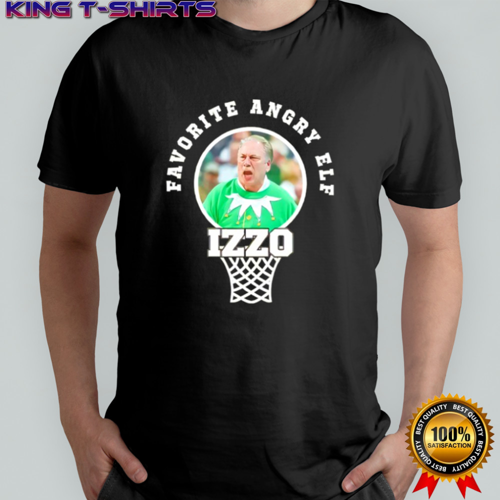 Tom Izzo Favorite Angry Elf Izzo shirt