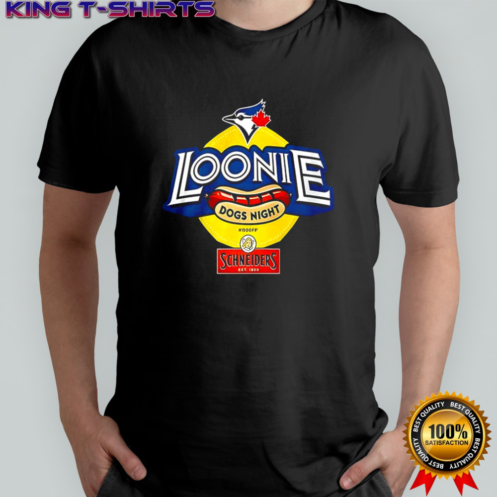 Toronto Blue Jays Loonie Dogs Night logo shirt