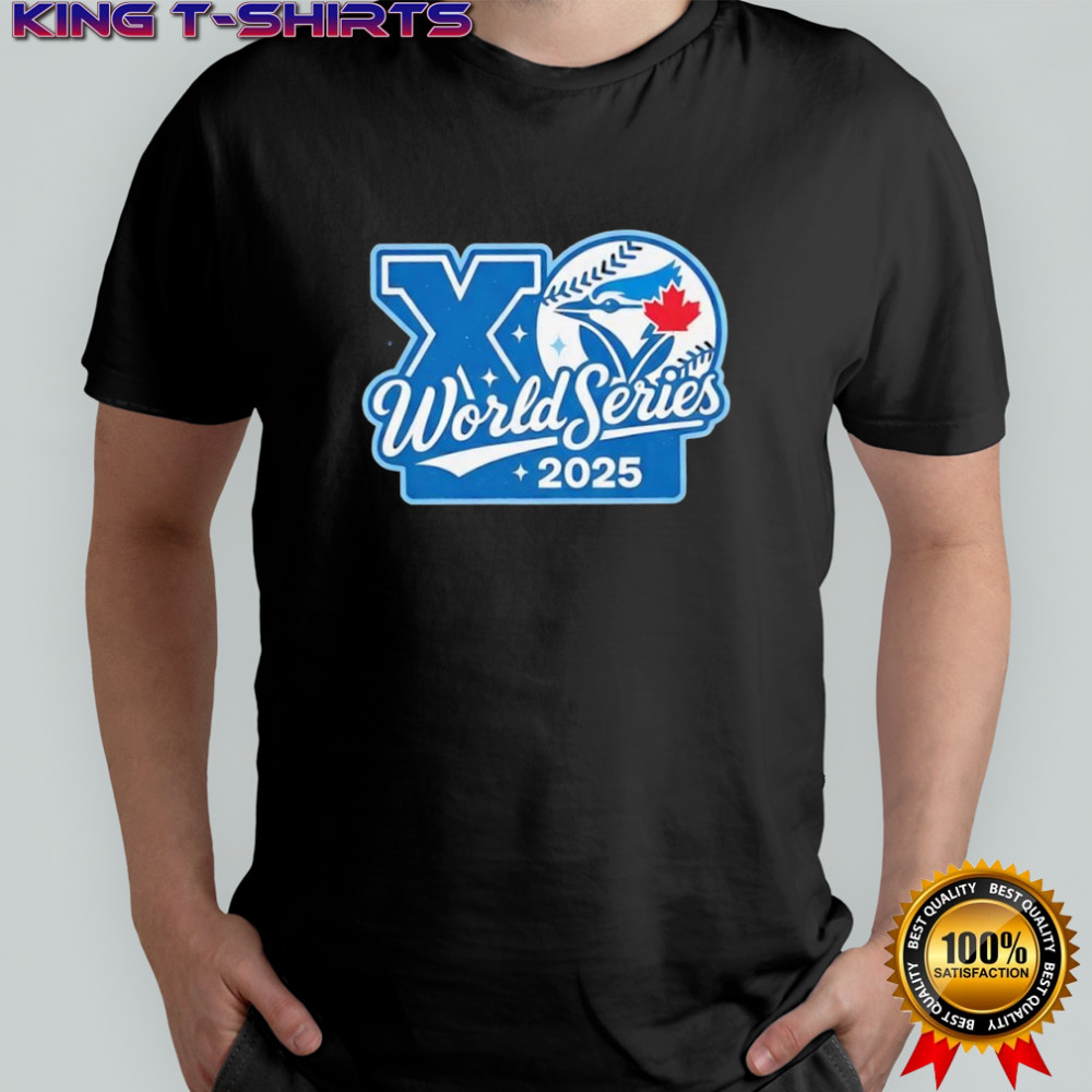 Toronto Blue Jays XO 2025 World Series Vintage Baseball Music Collab shirt